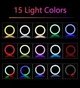Кольцевая Лампа 26 см RGB со штативом на 2м лампа для селфи лампа для тик тока, блогерська лампа - изображение 8