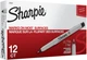 Маркеры перманентные лайнеры Sharpie Permanent Markers, Ultra Fine Point Черный 12 шт. (‎37001) - изображение 5