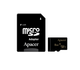 Карта памяти Apacer MicroSD 8GB 10 class с адаптером SD (Черный) - изображение 2