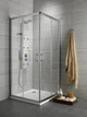 Душевая кабина RADAWAY Premium Plus D 100x80 Transparent без поддона (30434-01-01N) - изображение 1