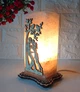 Соляная лампа-ночник Saltlamp Свидание прямоугольная высотой 16 см (123731) - изображение 2