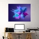 Картина на полотні Анотація Explosion Of Blue And Purple Dust 110х150 см. - зображення 5