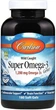 Рыбий жир Norwegian Super Omega·3 Gems Fish Oil Carlson Labs 1200 мг 180 капсул (CAR137) - изображение 1