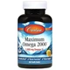 Рыбий жир Maximum Omega 2000 Carlson Labs 2000 мг лимон 60 капсул (CAR074) - изображение 1