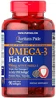 Омега-3 риб'ячий жир Omega-3 Fish Oil Puritan's Pride 1360 мг 950 мг активного омега-3 90 капсул (PP241) - зображення 1