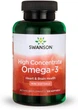 Омега-3 высокой концентрации High Concentrate Omega-3 EFAs Swanson 720 мг 120 капсул (SW046) - изображение 2