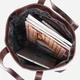 Жіноча сумка шкіряна Shvigel leather-16370 Коричнева - зображення 6