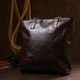Жіноча сумка шкіряна Shvigel leather-16370 Коричнева - зображення 8