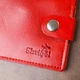 Портмоне шкіряне Shvigel leather-16440 Червоне - зображення 8