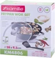 Казан чугунный "Wok" 3.6л, с антипригарным покрытием и аромо-крышкой - изображение 8