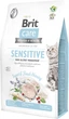 Сухой корм для кошек с пищевой непереносимостью Brit Care Cat GF Insect с насекомыми и рыбой 2 кг (8595602554218) - изображение 1