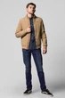 Бомбер Wrangler Classic Bomber Regular Fit (W4732XIWM) Бежевий S-00 - зображення 1