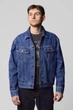 Куртка джинсовая Lee Rider Jacket Slim Fit (L89ZGAPT) Синий S-00 - изображение 2