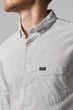 Рубашка Lee Slim Button Down Slim Fit (L66XNG12) Белый S-00 - изображение 4