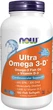 Рыбий жир Омега 3 и витамин D Ultra Omega 3-D Now Foods 180 капсул (NF814) - изображение 2