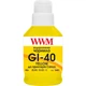 Чернила для Canon PIXMA G7040 WWM GI-40 Yellow 190г G40Y - изображение 1