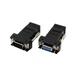 Пасивний подовжувач VGA по RJ45 кручений парі Voltronic до 30м UTP тато-мама - зображення 1