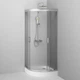 Душова кабіна Am.Pm Gem 80x80 см без піддону хром матовий W90UG-401-080MT - зображення 4
