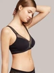 Бюстгальтер без косточек хлопковый Gisela 366 75D Черный (8434299354544) - изображение 7