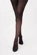 Матовые женские колготки в мелкий горошек Giulia BRENDA 40 (1) 2 Black-nero, капроновые колготы, тонкие - изображение 3