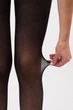 Матовые женские колготки в мелкий горошек Giulia BRENDA 40 (1) 2 Black-nero, капроновые колготы, тонкие - изображение 6