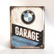 Металева табличка "BMW GARAGE" для декору дому, декор стiн, декор кiмнати - зображення 1