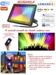 Светодиодный прожектор цветной RGB 10Вт IP65 Lemanso LMP100-10 с WiFi - изображение 4