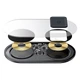Бездротовий зарядний пристрій QI BASEUS Simple 2in1 Wireless Charger 18W Max For Phones+Pods з підтримкою швидкого заряджання Black (WXJK-A01) - зображення 4