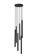 Светильник MSK Electric Beatrice подвесной на круглой основе NL 3045-6R BK - изображение 2