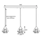 Светильник подвесной MSK Electric Crystal в стиле лофт NL 0535-3 - изображение 7