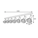 Світильник лофт MSK Electric Diadem стельовий NL 22151-7 CR - зображення 2