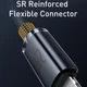 Кабель Baseus Crystal Shine Series Fast Charging Data Cable USB to iP 2.4 A 2 m Black (CAJY000101) - изображение 5