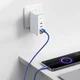 Kabel Baseus Crystal Shine Series Fast Charging Data Cable USB to Type-C 100 W 2 m Blue (CAJY000503) - obraz 9