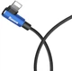 Кабель Baseus MVP Elbow Type Cable USB for IP 2 A 1 m Blue (CALMVP-03) - изображение 4