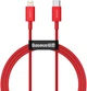 Кабель Baseus Superior Series Fast Charging Data Cable Type-C to iP PD 20 W 1 m Red (CATLYS-A09) - зображення 1
