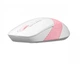 Мышь беспроводная A4Tech FG10 Pink/White USB - изображение 4