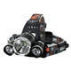 Налобный фонарь Bailong Rj-3000 T6 на 3 LED лампы (3000RJFNRNLB) - изображение 1