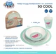 Набор посуды Canpol babies So Cool бамбуковый 3 предмета Розовый (9/226_pin) - изображение 3