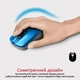 Мышь Promate Contour Wireless Blue (contour.blue) - изображение 2