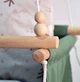 Детская качеля Infancy Лесная радуга подвесная из натурального дерева оливковая тканевая основа от 7 месяцев до 5 лет - изображение 3