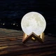 Светильник Луна 3D сенсорный Moon Light&nbsp;диаметр 5 режимов Ночник 15 см (ICL44) - изображение 5