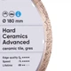 Круг алмазный Distar&nbsp;для керамогранита 180x1,4x8,5x25,4 Hard ceramics Advanced (11120528014) - изображение 3