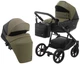 Коляска 2 в 1 Bair Kiwi шкіра 100% BK-11/15 хакі 625454 - зображення 1