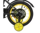 Велосипед двухколесный Profi Original boy 12" SKD45, со звоночком, Y2043, Желтый - изображение 4