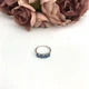 Серебряное кольцо с топазом Лондон Блю 0.671ct, вес изделия 1,92 гр (2091813) - изображение 2