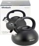 Чайник Ofenbach Happy Kettle 2.5л з нержавіючої сталі зі свистком, чорний матовий (NB-100302) - зображення 6