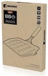 Сковорода-гриль Bergner BBQ 34.3х20.4x2см, чавун, складна силіконова ручка (BG-34131-BK) - зображення 5