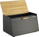Хлебница Ofenbach Breadbox 35.5х21.5х19.5см, нержавеющая сталь, черный (NB-100805) - изображение 1