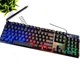 Дротова ігрова USB клавіатура ZORNWEE ZE-510 c RGB підсвічуванням Black - зображення 1