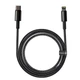 USB кабель для iPhone Type-C Lightning для iPhone BASEUS Tungsten Gold Fast Charging | 1m, 20W, PD |. Black - зображення 5